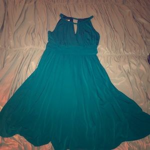 🌺Suzuki Chin Teal Dress sz 18W
